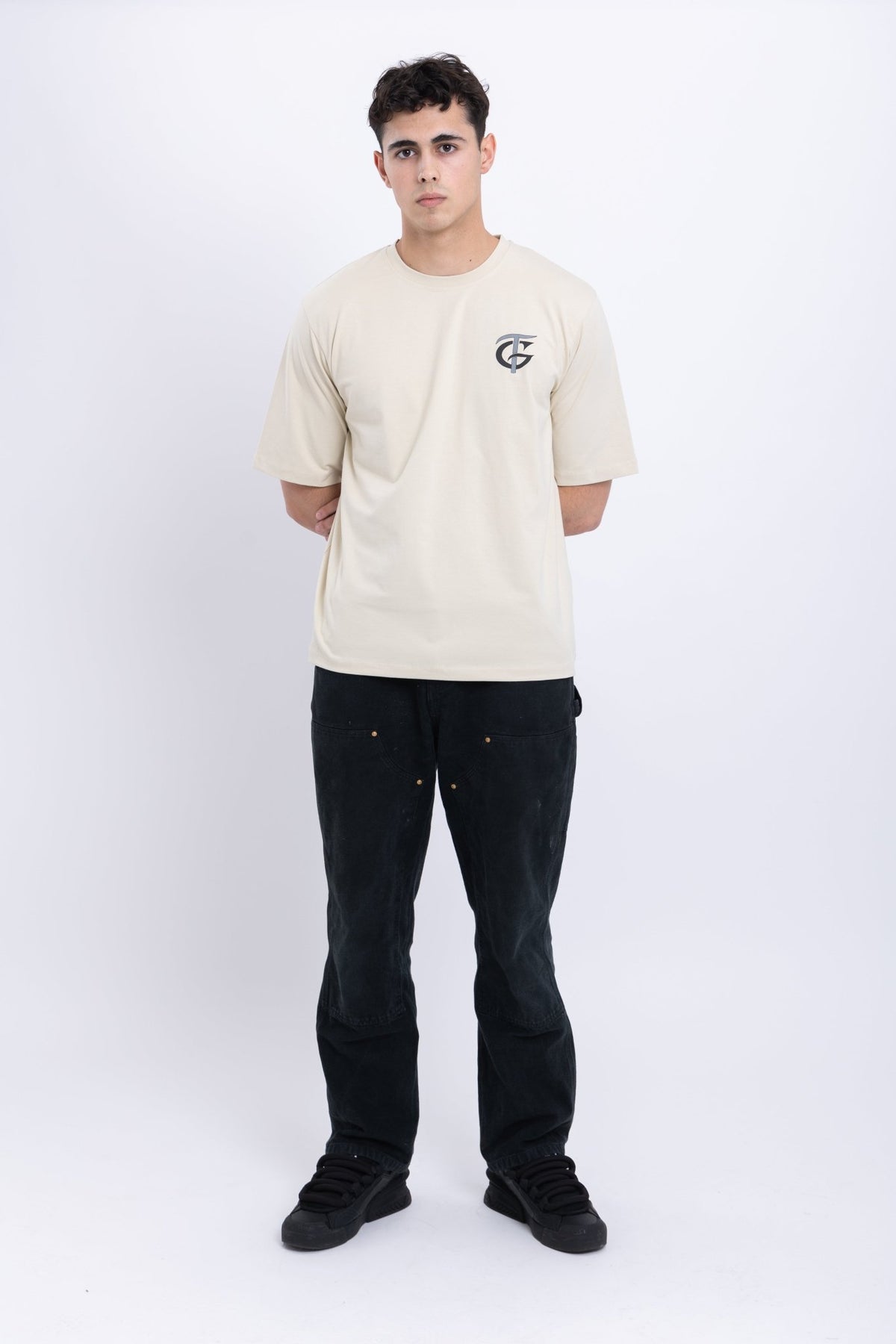 Beige T-Shirt for Men