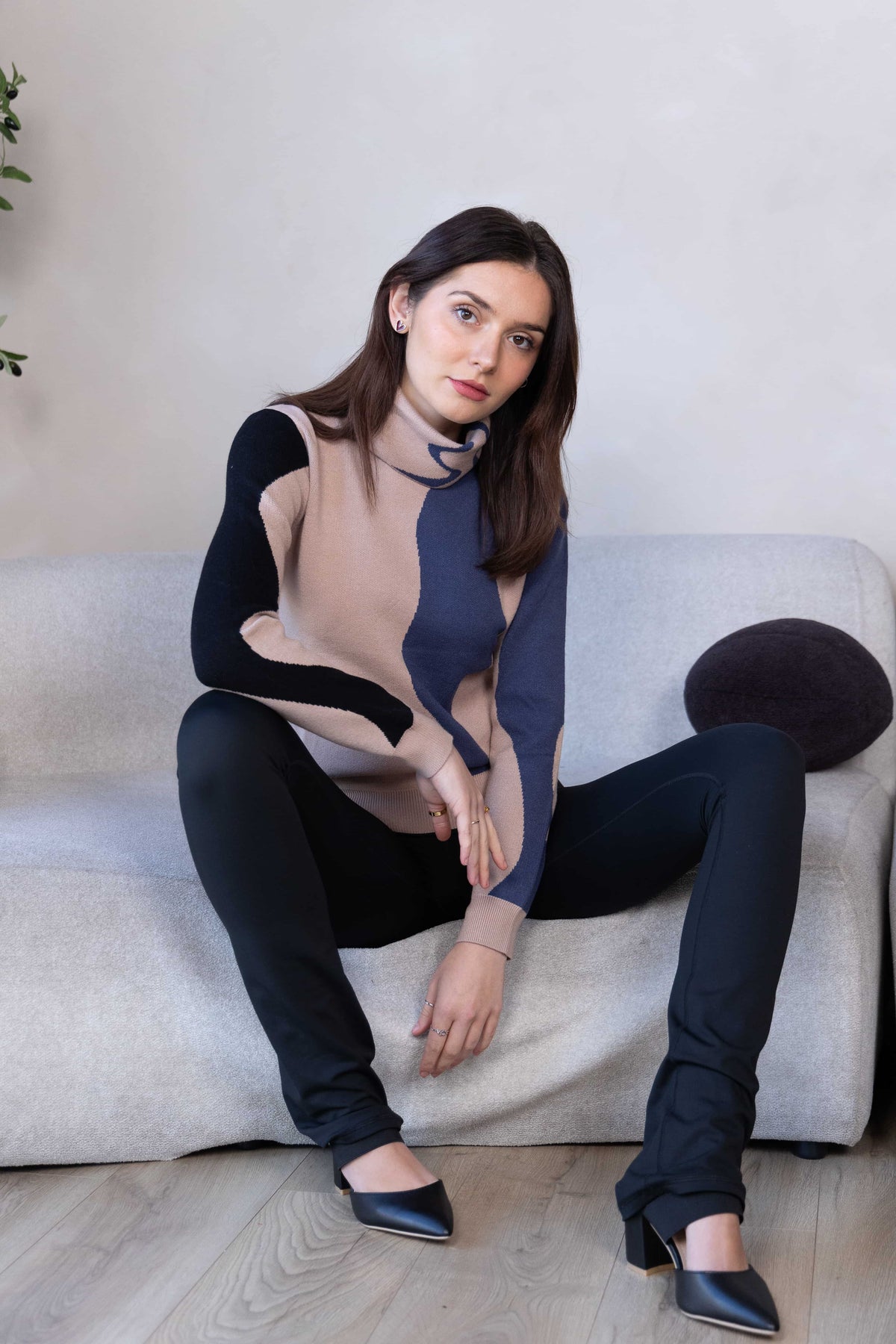 Elegant Turtleneck Winter Knitwear