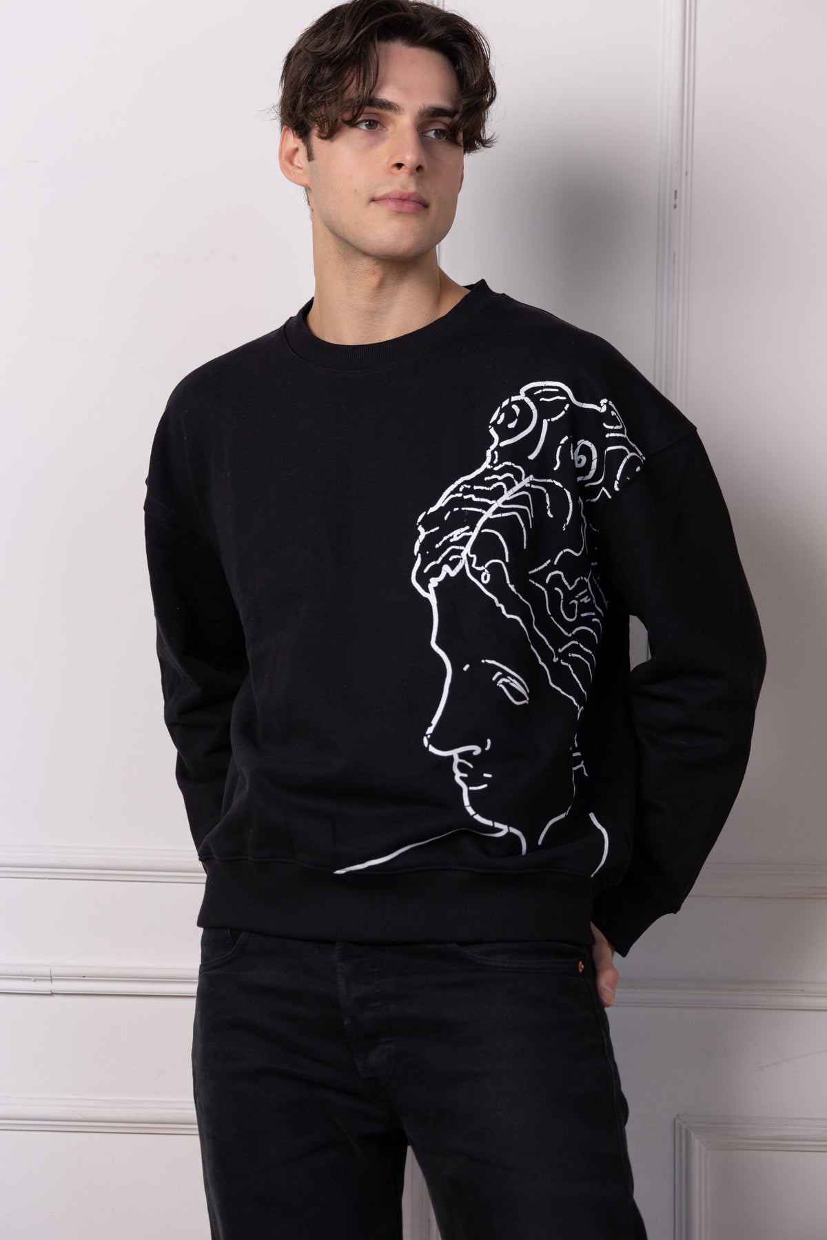 Renaissance Black Sweatshirt