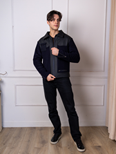 Outerwear Herringbone Pocket-Style Jacket