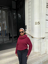 Cozy Turtleneck Knit Sweater