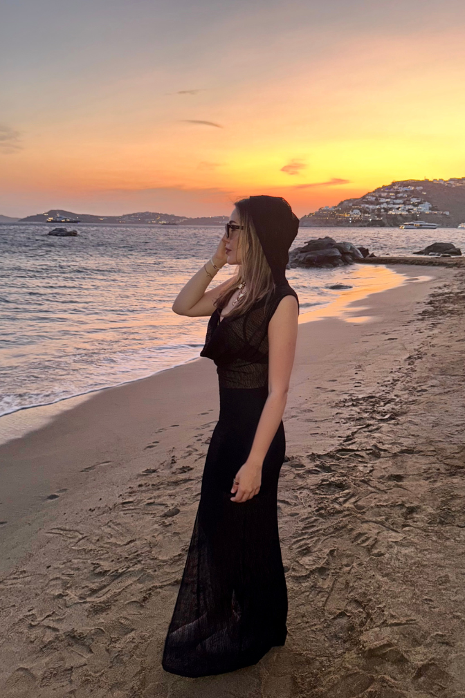 Black Fantasy - Maxi Dress