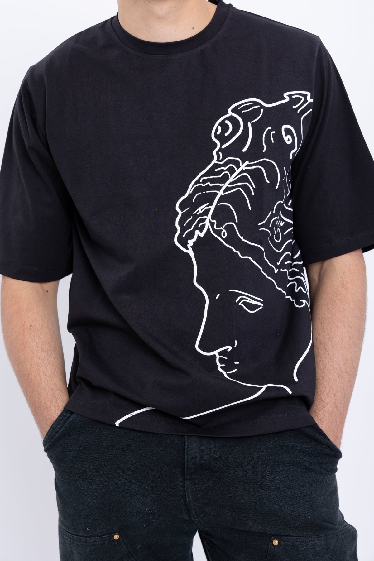 Renaissance Neon T-Shirt – Black - #GT#