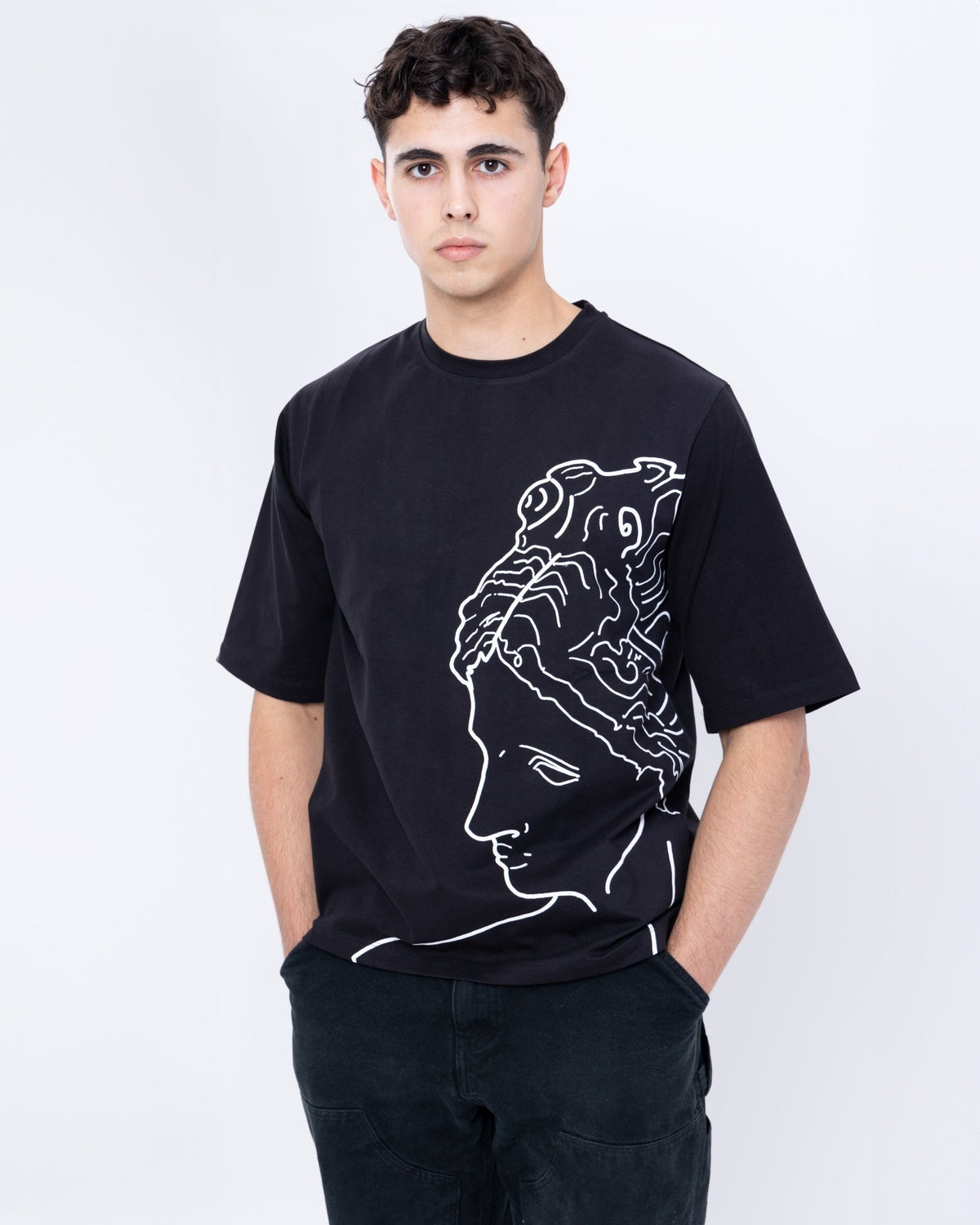 Renaissance Neon T-Shirt – Black - #GT#