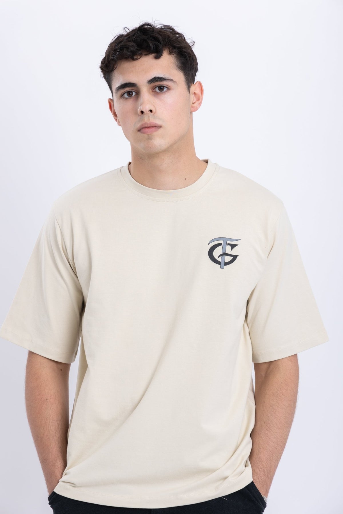 Sunflower Pot T-Shirt – Beige - #GT#